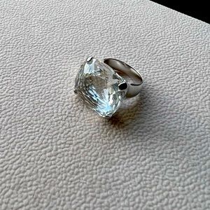 Authentic swarovski crystal statement ring